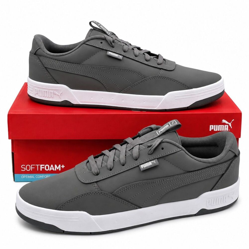 PUMA “Skate Sneakers” Men’s Low Gravity Athletic Training Shoe [Gray] - NEW